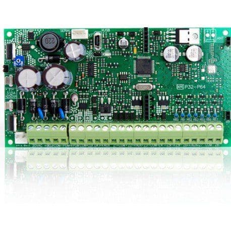 SECOLink P64 hibrid központ, integrált rádiós vevővel és KM24G kezelővel